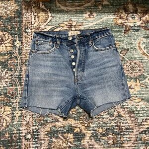 We the Free High-Waisted Denim Shorts